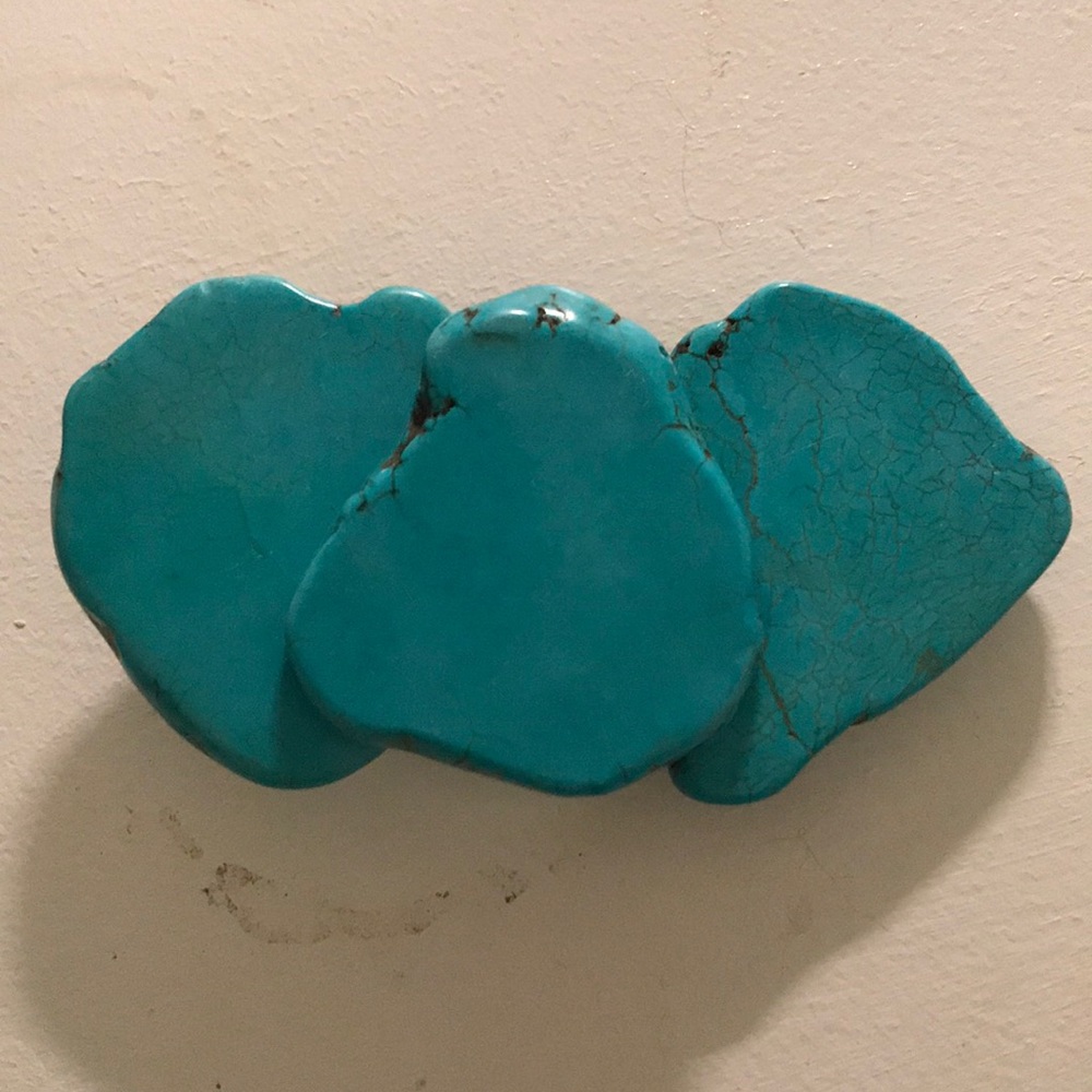 Turquoise belt buckle